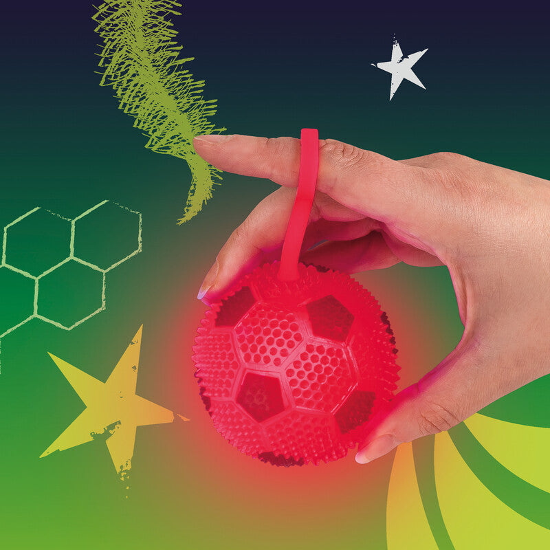 Trendhaus Fidget/Stressball Finger-Fussball – Ø 6,2 cm – 1 Stück – Mehrfarbig