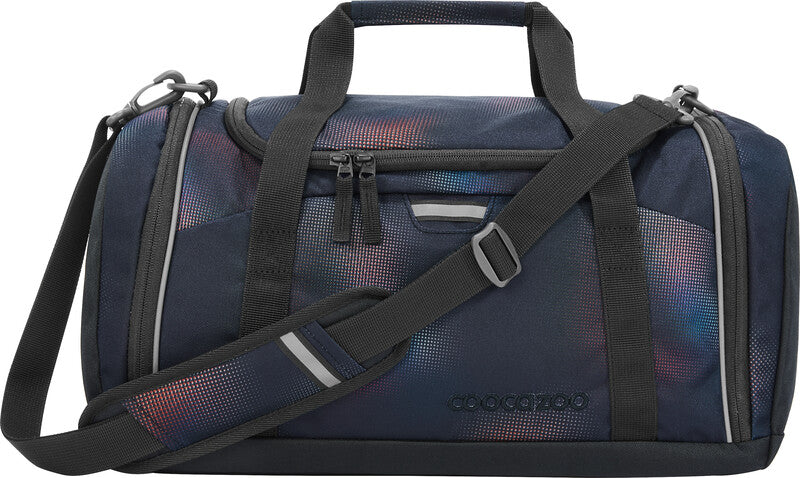 Coocazoo Sporttasche – 20 l, Motiv Rainbow Illusion, mit Schultergurt, wasserabweisend, 40 × 24 × 23 cm