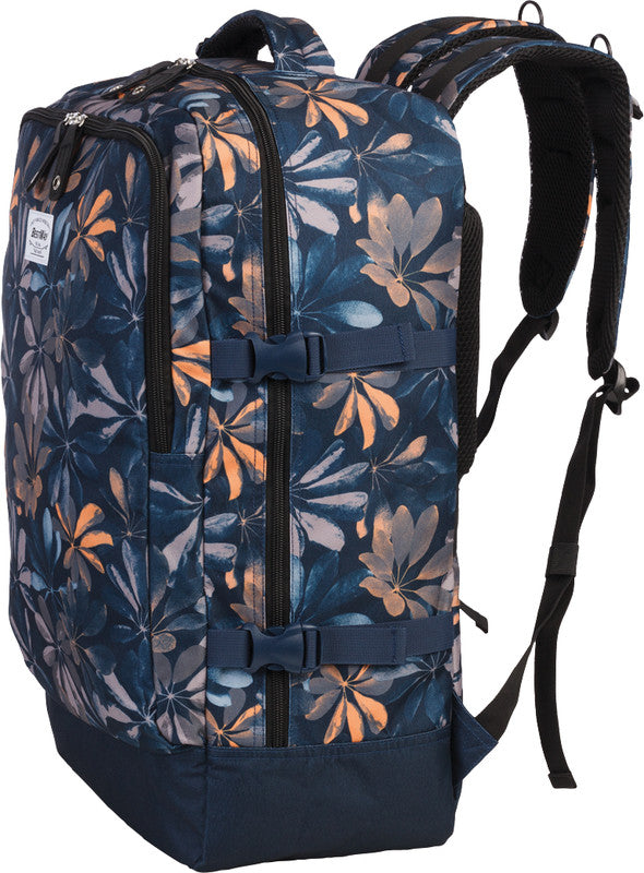 Bestway Cabin Pro – Notebook-Rucksack – für 17,3"-Notebook, 40 l, Kunststoff, Dunkelblau/Ocker, Schefflera