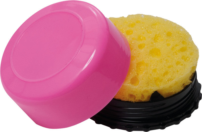 Laufer Anfeuchter – farbig sortiert, Kunststoff, Ø 55 × 28 mm, 1er-Pack, Schraubverschluss