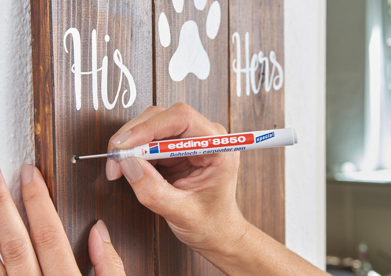 Edding Bohrloch-Permanent-Marker – Schwarz