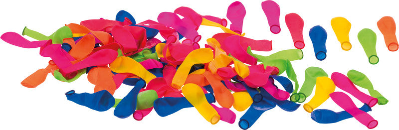 Out oft the blue Out of the Blue Wasserballonpumpe – 100 Wasserballons, Kunststoff, farbig