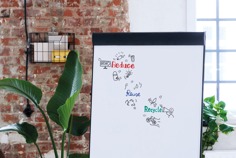Edding Flipchart-Marker 31 EcoLine – Rundspitze 1,5-3 mm – Grün – Nachfüllbar