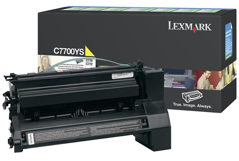 Lexmark Toner – gelb, 6000 Seiten