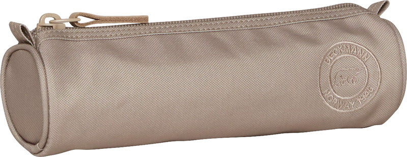 Beckmann Urban Etui Schlamperetui, leer – beige – Kunststoff – 22,0 × 6,5 × 6,0 cm