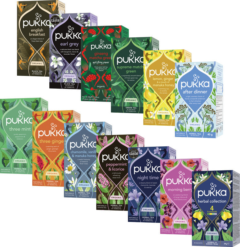 Pukka Pfefferminze & Lakritz – Teebeutel, Bio-Kräutertee – 20 Beutel