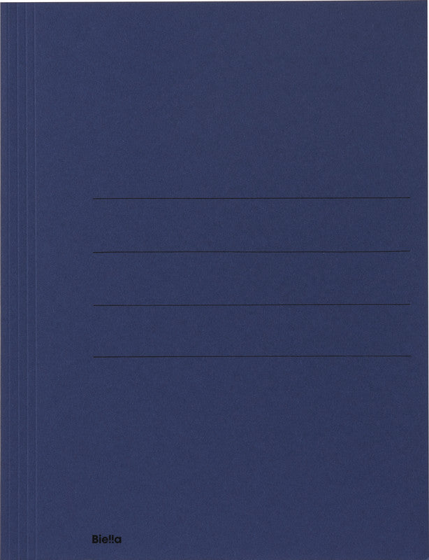Biella Sammelmappe für A4, Karton, Blau