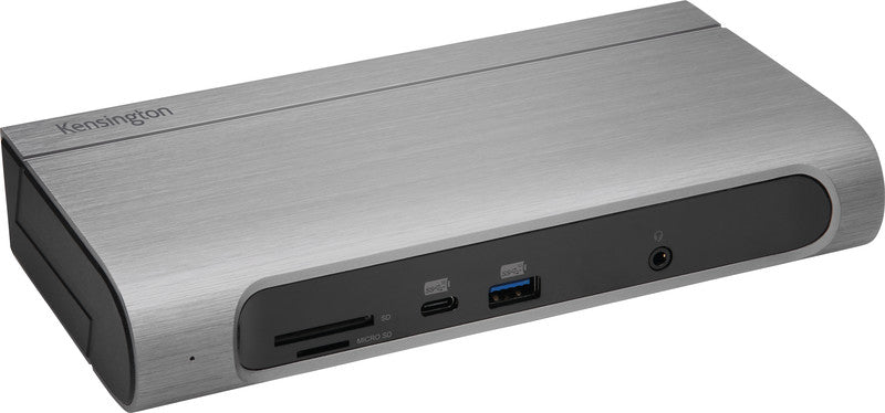 Kensington SD5600T Dockingstation – für USB-C/Thunderbolt-3-Geräte, USB-Port, Aluminium, Silber
