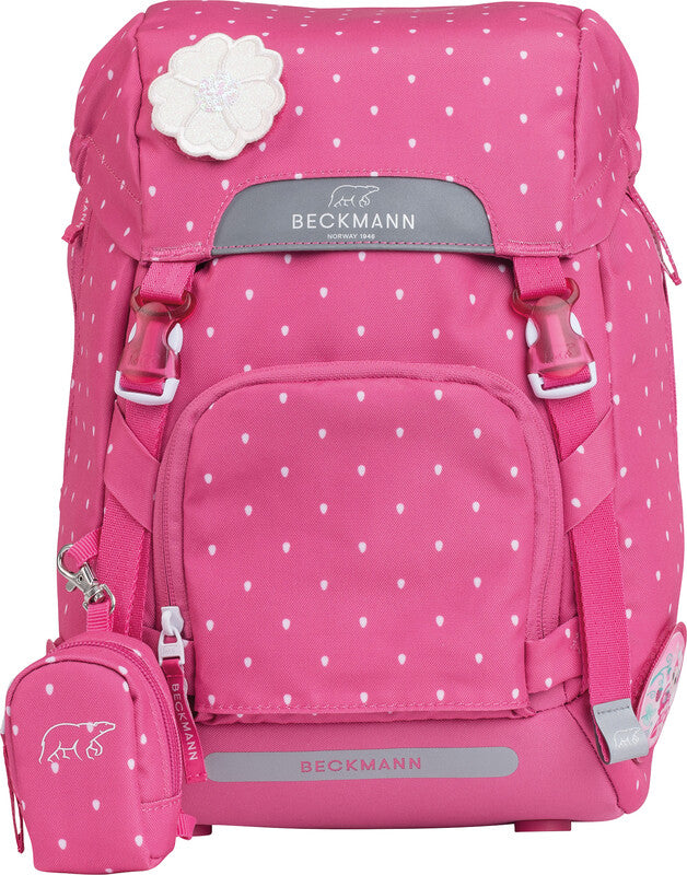Beckmann Classic Schulrucksack 1st – Strawberry – 24.0×37.0×25.0 cm