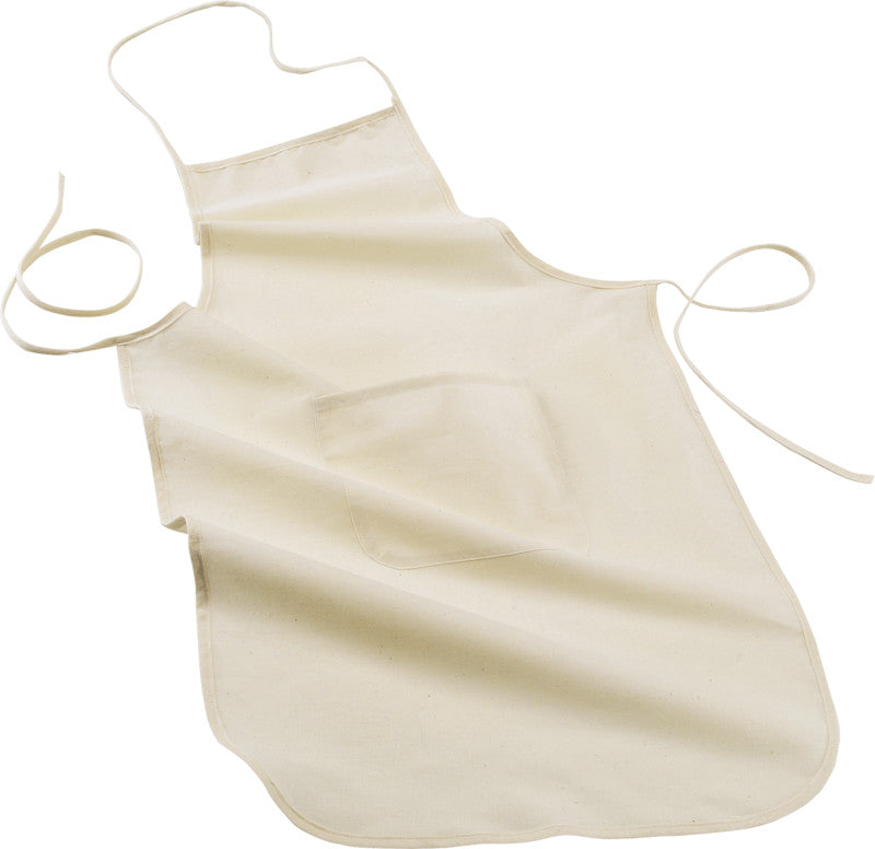 Noname Küchenschürze – natur – 49 × 80 cm – zum Basteln – Baumwolle