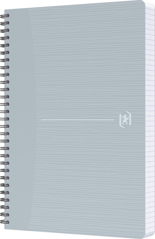 Oxford Collegeblock A5, liniert, Spiralbindung, 90 Blatt, 90 g/m² – sortiert, für SCRIBZEE App