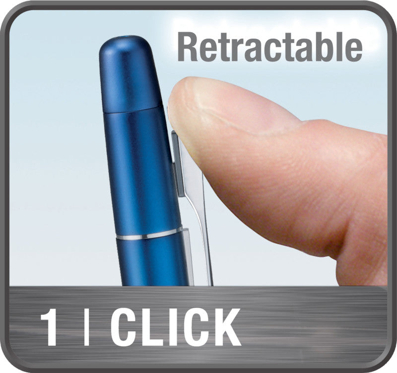 Pilot FriXion Ball LX – radierbarer Tintenroller, Druckmechanik, 0,7 mm, blau
