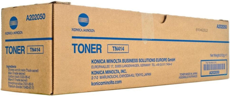 Konica Minolta Toner – schwarz, 25000 Seiten – für Mono-Laserdrucker/Multifunktionsgeräte