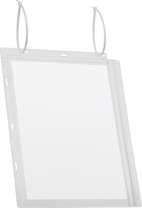 Durable Plakattasche – 210 × 297 mm, transparent, wiederverwendbar, 5er-Pack