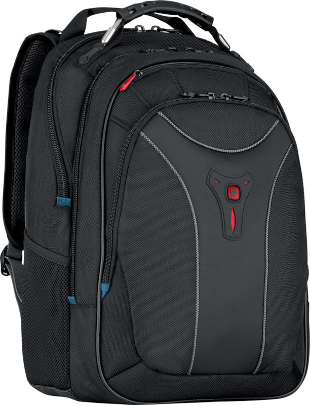 Wenger/SwissGear Wenger Carbon – Notebook-Rucksack – für 17"-Notebook, 30 l, Polyester, Schwarz