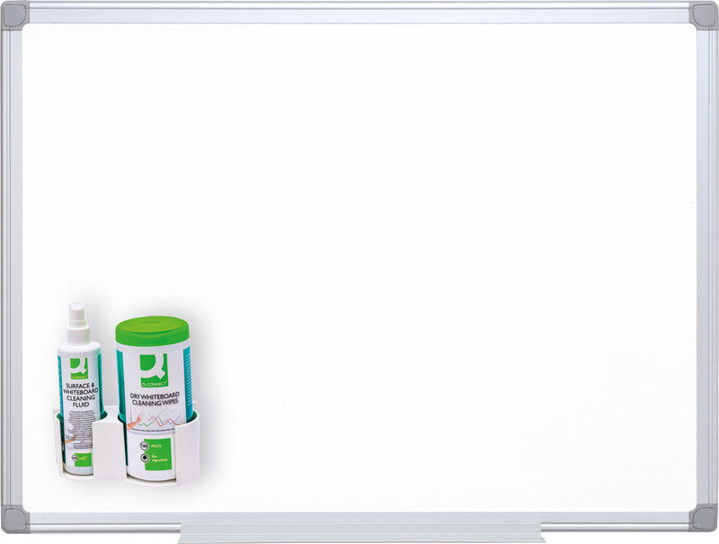 Q-Connect – Starter-Kit – für Whiteboards, inkl. Reiniger 250 ml, 100 Reinigungstücher, magnetisch – 2-teilig