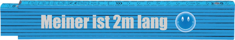 Rieffel Doppelmeter, 2 000 mm, Buche, sortiert, 1 Stk.