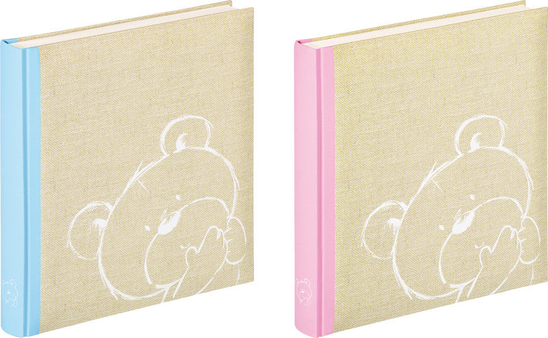 Walther Design Walther Fotoalbum Dreamtime – für 280 × 305 mm, blau, illustrierter Vorspann, Karton