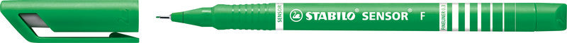 STABILO Sensor F Fineliner 0,3 mm – grün