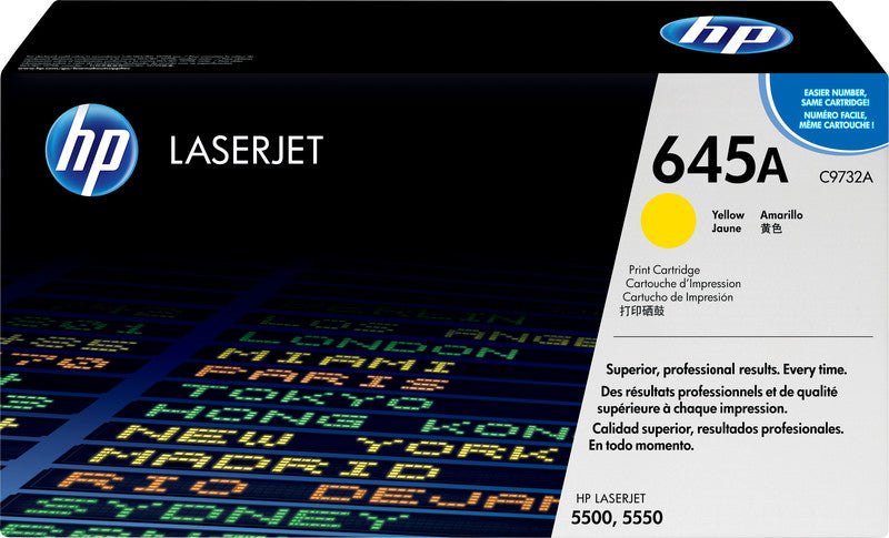 HP Toner 645A – Gelb, 12000 Seiten