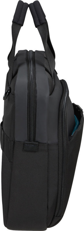 Samsonite Mysight Notebook-Tasche – 12,5 l, Aufsteckfunktion, recyceltes PET (rPET), Schwarz