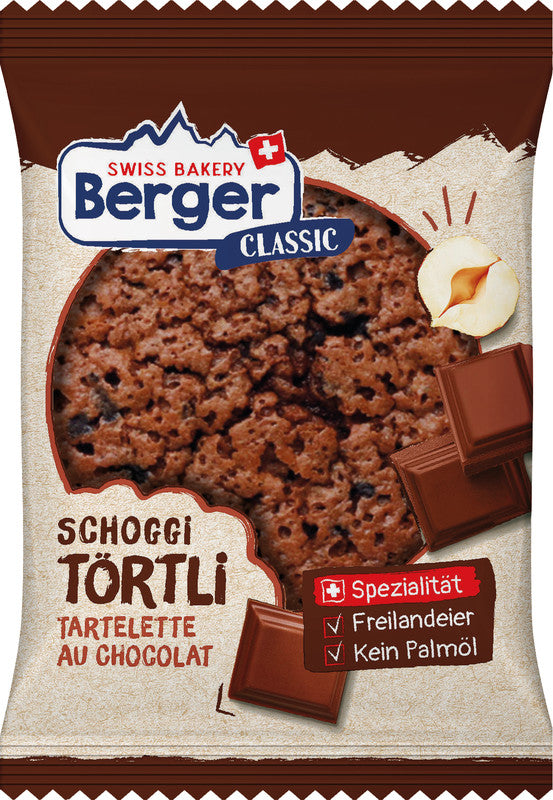 Berger Gebäck – Schoggi-Törtli, 50 g
