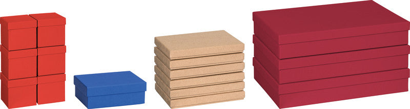Stewo Geschenkbox – Neutral – mit Strukturprägung – 165 × 60 × 120 mm