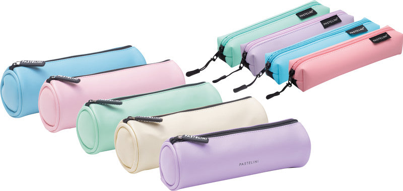 Pastelini Schlamperetui, leer – pink – Kunststoff – 21,0 × 4,0 × 4,0 cm