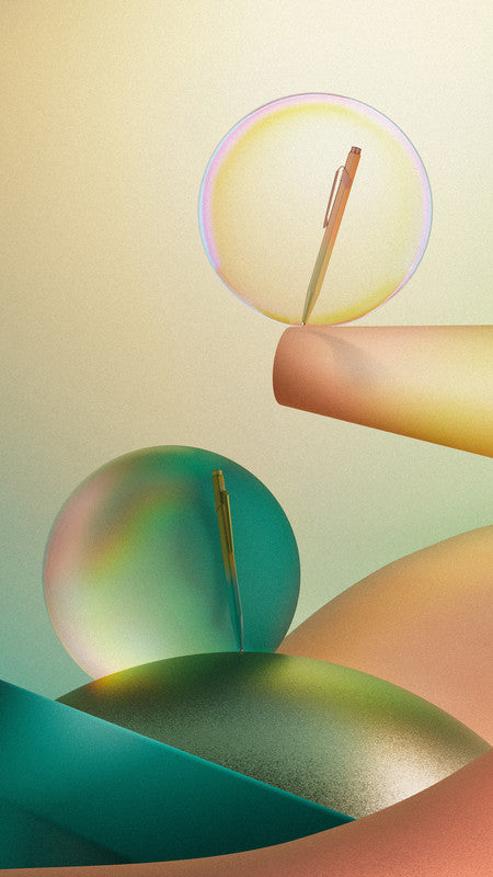 Caran d-Ache Kugelschreiber – Sonnenstein Rosa, Aluminium