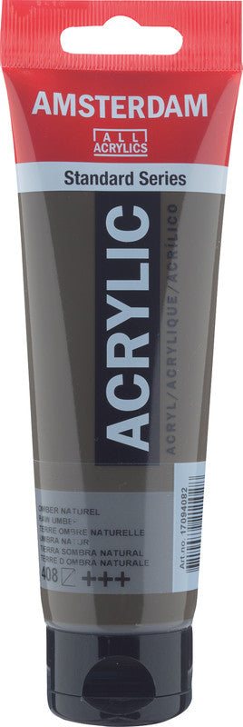 Royal Talens Amsterdam – Acrylic Standard – Acrylfarbe – Umbra Natur, 120 ml