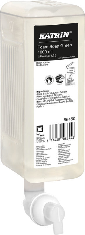 Katrin Schaumseife Nachfüllung – 1'000 ml – Frisch – für Inclusive