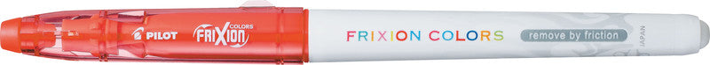 Pilot FriXion Filzstift – Rundspitze, 0,63 mm, radierbar, rot