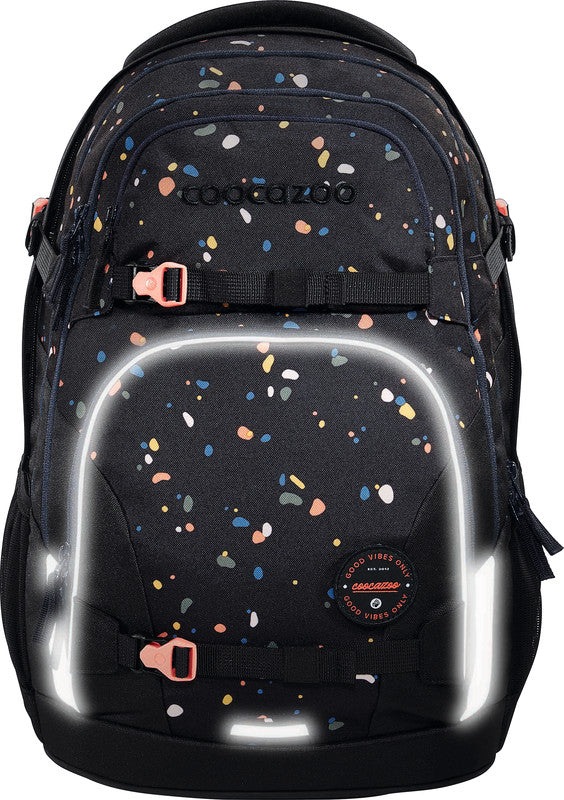 Coocazoo Rucksack Porter – Sprinkled Candy – 30,0 × 44,0 × 23,0 cm – recycelter Bestandteil