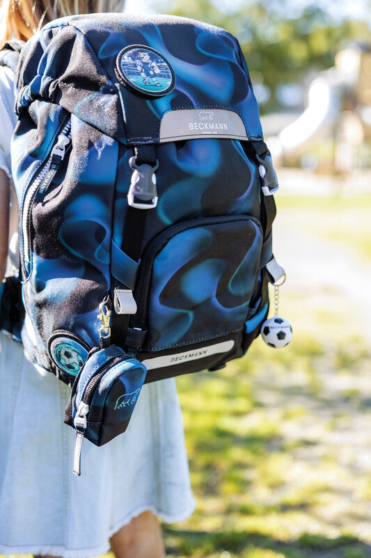 Beckmann Schulrucksack – Magic League – 24,0 × 37,0 × 25,0 cm – aus 100% recyceltem PET