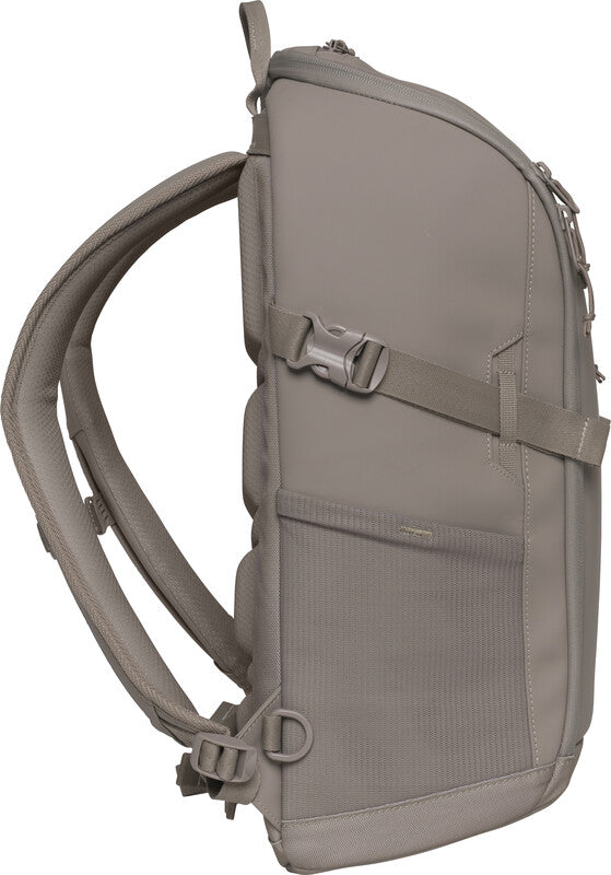 Beckmann Street Go – Notebook-Rucksack – für 16"-Notebook, 26 l, rPET, grau, USB-Buchse