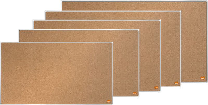 Nobo Pinnwand – Kork – 122 × 69 cm, Widescreen Impression Pro