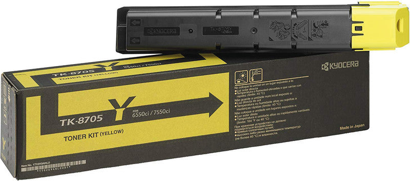 Kyocera – Toner TK-8705Y – gelb, 30000 Seiten