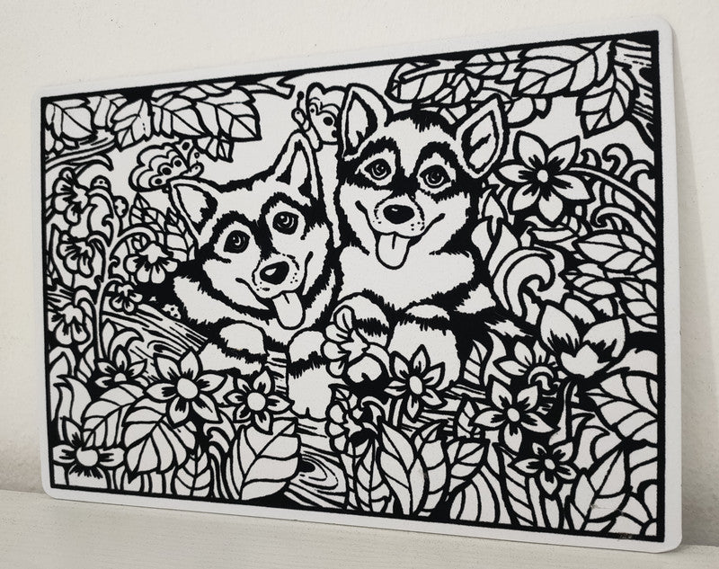 Tataruga Malkarton, Karton, 29,7 × 21 cm, grau