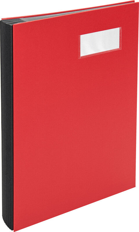 Biella Sammelmappe für A4, Karton, rot