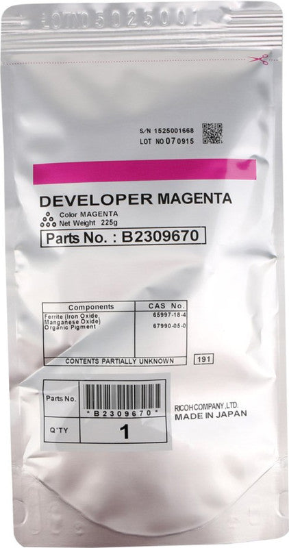 Ricoh Entwicklereinheit Magenta – bis zu 160'000 Seiten – OEM B230-9670