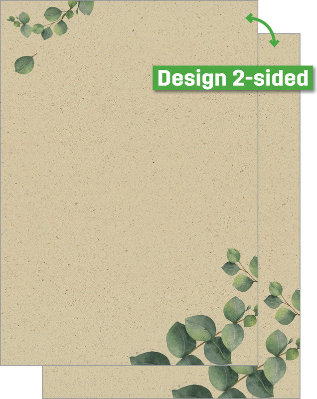 Sigel Designpapier Eukalyptus – A4, 100 g/m², 100 Blatt