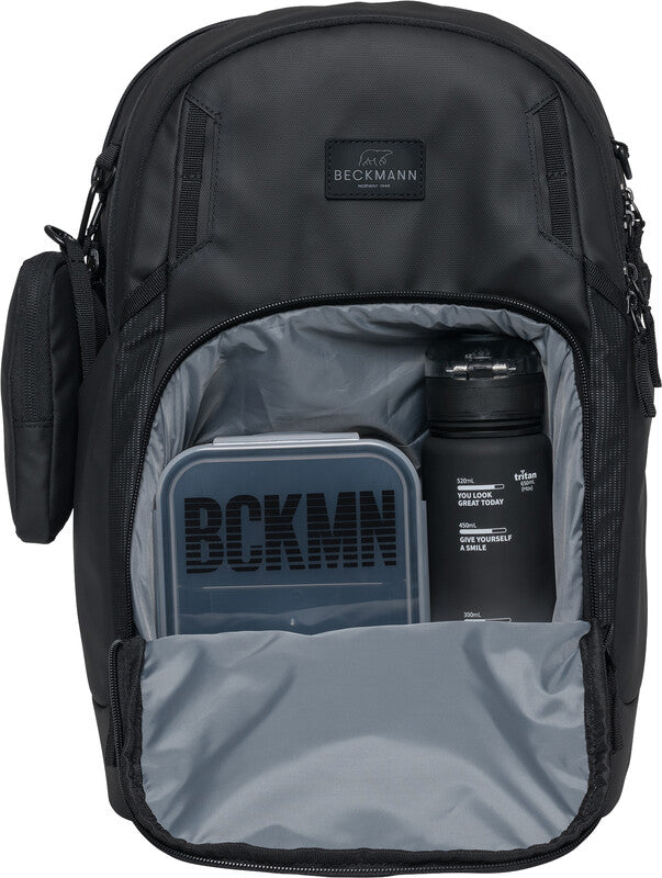 Beckmann Sport Air Rucksack – Schwarz Beschichtet