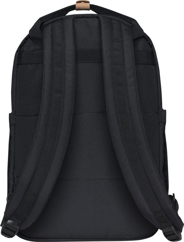 Beckmann City Light – Notebook-Rucksack – für 13"-Notebook, 20 l, rPET, schwarz