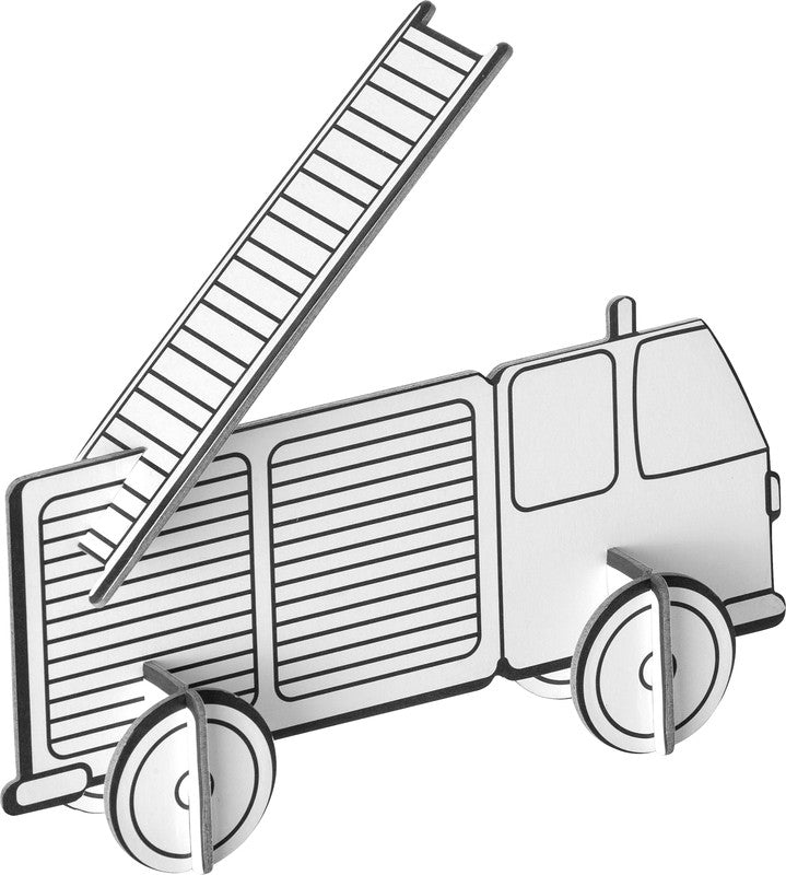 Folia Steckfiguren-Set Fahrzeuge – 4 Steckfiguren – 200 × 315 mm