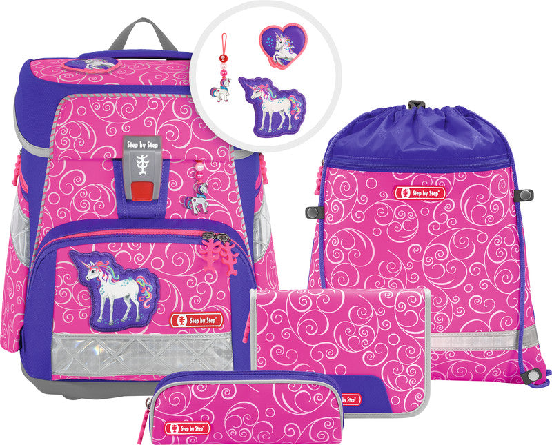 Step by Step Magic Mags Zubehörset – 2-teilig – Buntes Einhorn Jola