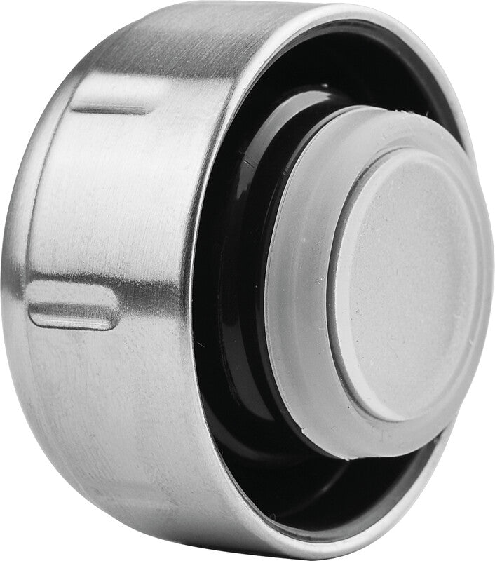 Estia Ersatzdeckel für Estia Trinkflasche – Edelstahl, auslaufsicher, BPA-frei – Silber