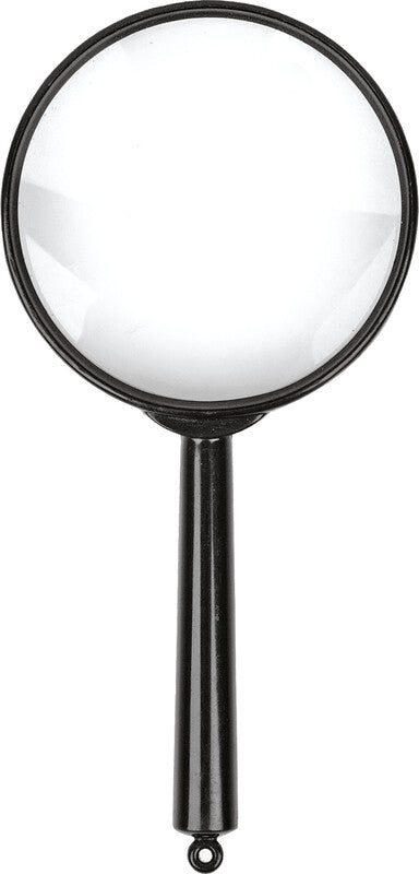 Forofis Handlupe – 5×, Ø 75 mm, schwarz