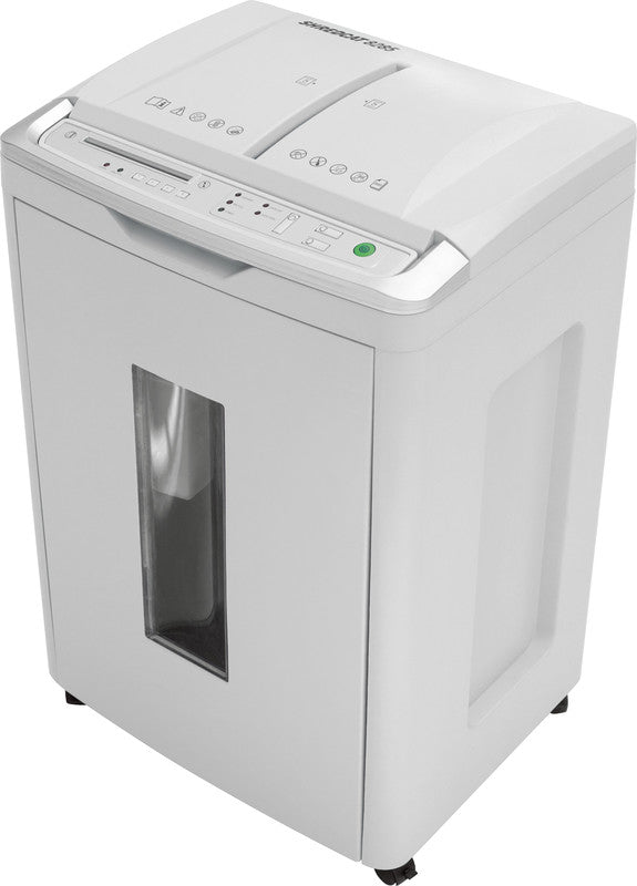 Ideal Shredcat 8285/CC – Aktenvernichter mit Autofeed 350 Blatt, DIN P-4, Partikelschnitt 4 × 10 mm, 53 l