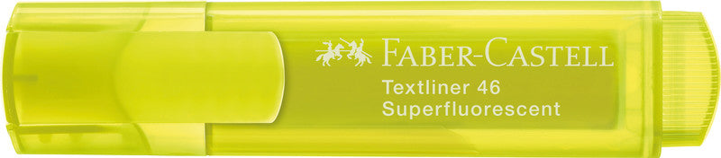 Faber-Castell Textmarker Gelb – Keilspitze, 1–5 mm, nachfüllbar