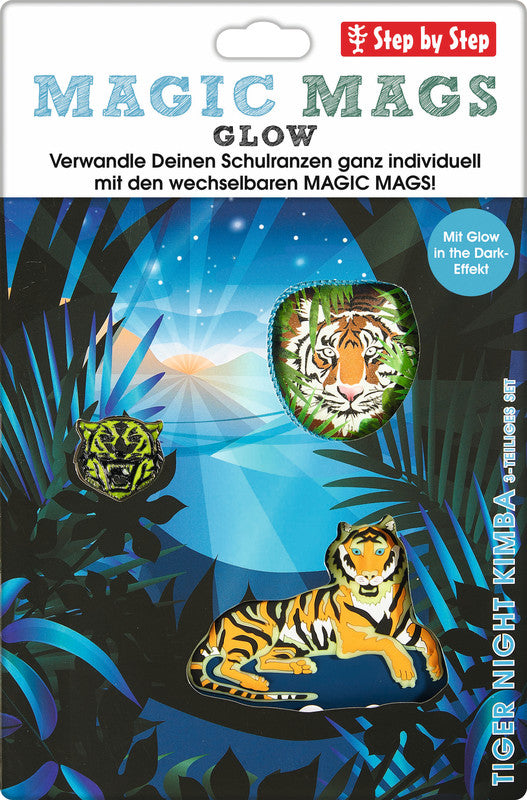 Step by Step Magic Mags Zubehörset – 3-teilig – Tiger Night Kimba – für Cloud, Space, 2in1 Plus und andere